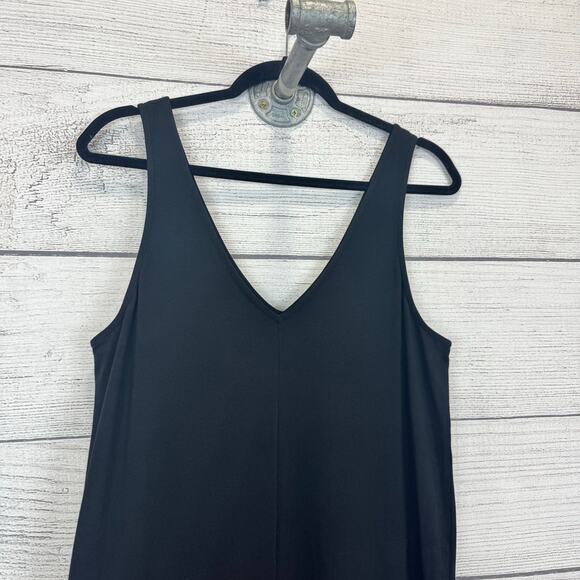 Heidi Houston Women's Black Sleeveless Soft Jumpsuit Size Small - Picture 2 of 8
